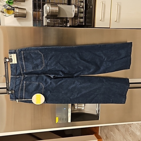 💕MOTHER SNACKS💕 The Fun Dip Utility Puddle Jeans ~ Cold Brew 29 NWT - Picture 12 of 16